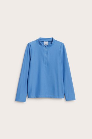 Kappahl | Top UV z długimi rękawami Niebieski 98/104 | Niebieski