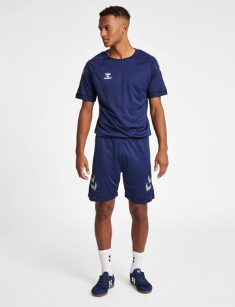 Hummel Hmllead S/S Poly Jersey - Navy - XL