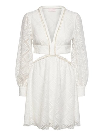 Paloma Mini Dress White Love Lolina