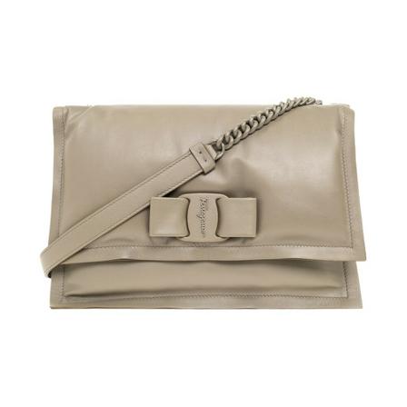 Salvatore Ferragamo, Viva Small bag Groen, Dames, Maat:ONE Size,leer