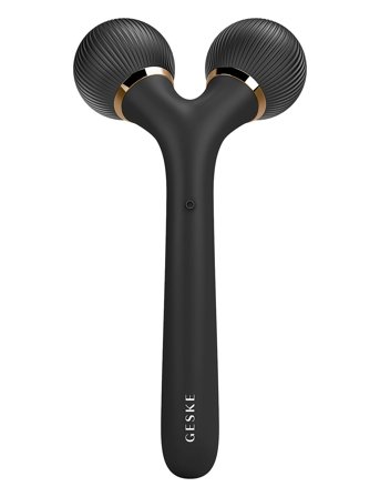 GESKE Sonic Facial & Body Roller | 4 In 1 - Black - ONE SIZE