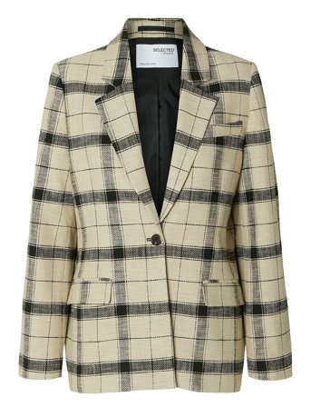 Slfragnas Relaxed Blazer Beige Selected