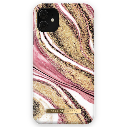 iDeal Of Sweden Fashion Skal för iPhone 11/XR - Cosmic Pink Swirl