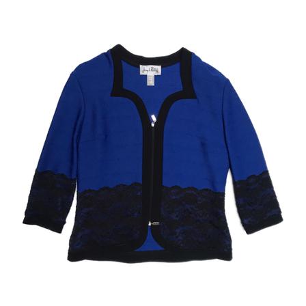 Joseph Ribkoff Blazer , Blauw , Dames , Maat: M