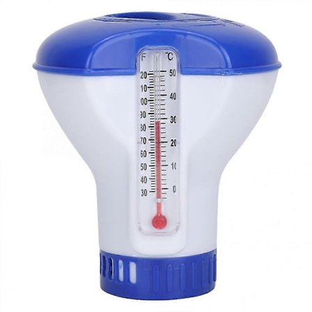 Flydende kemisk klor dispenser til swimmingpool, swimmingpool tilbehør, termometer, desinfektion, automatisk applikatorpumpe