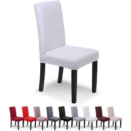 Tuolinpäälliset 6 kpl, ruokatuolin päälliset, yleismalli, joustavat