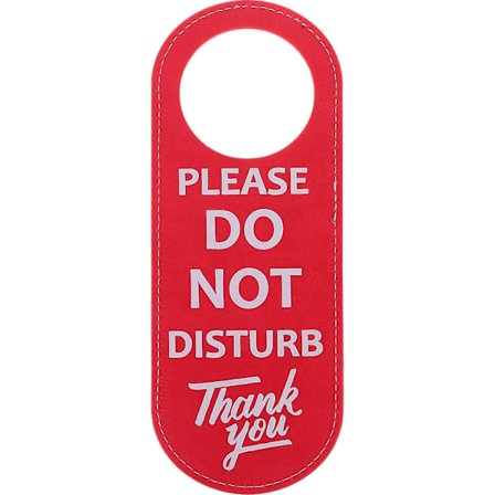 Dubbelsidig Stör Ej Skylt Hotell Dörrknopp Hängare Hängande Skylt Dubbelsidig Skylt