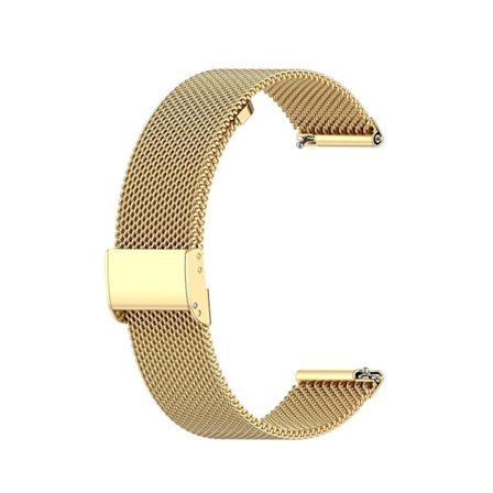 Guld Milanese Klockarmband kompatibelt med Honor Watch Gs 3