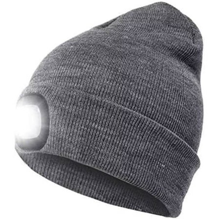 #Lahjaideoita Miesten Hattu Valolla Unisex LED Beanie Lahjaideoita Syntymäpäivä Ystävänpäivä Isänpäivä Alkuperäiset Joululahjat Kevyt Talvihattu#