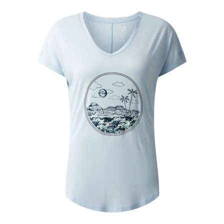 Dare 2B Dam/Dam Serene Wave T-shirt 8 UK Skyway