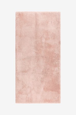 KM Home - Mjuk Pile Royal Deluxe - Rosa - Lugg & ryamattor - 80X180 - Från Homeroom