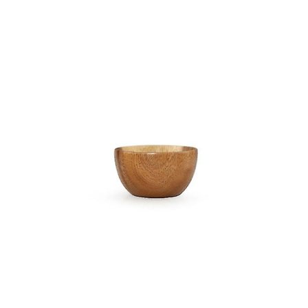 Naturlig treskål, salatbolle, frokostblandingsserveringsskål, kjøkkenredskaper (8x6 cm) (2-CC), 11*6CM