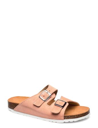 Biabetricia Buckle Sandal Shoes Summer Shoes Sandals Rosa Bianco*Betinget Tilbud