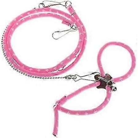 Smådjurssele för Hamster, Kanin - Elastiskt Koppel, Justerbart Bälte, Snyggt