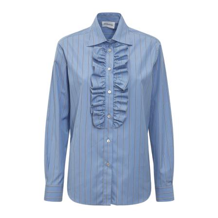P.a.r.o.s.h. Shirt Blå, Dame Skjorter