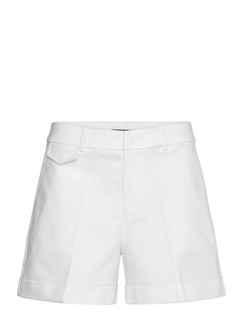 Lauren Ralph Lauren Stretch Dbl Ctn-Short - White - 40
