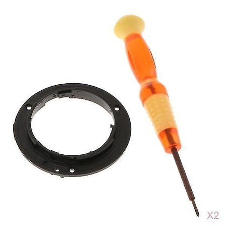 2-pack 58 mm bajonettfästen för Nikon 18-135 18-55 18-105 55-200 mm objektiv