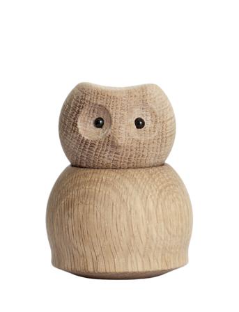 Andersen Owl Home Decoration Decorative Accessories/details Wooden Figures Brun Andersen Furniture