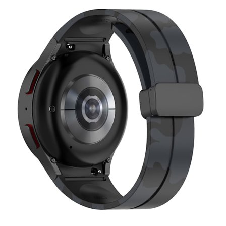 Camo silikonarmband för Samsung Galaxy Watch 5 Pro 45mm/Watch 4/5 40/44mm/Watch4 Classic 42/46mm