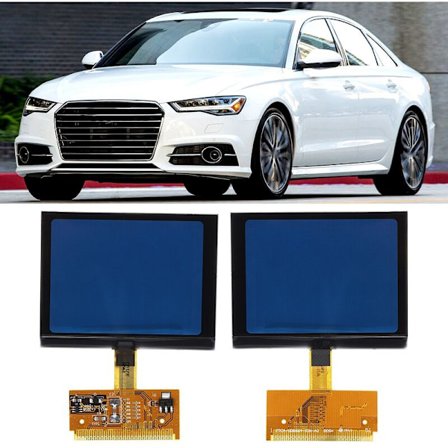 LCD-skärm för bil, högupplöst, för VDO-skärm 8L0920931F, passar till Audi A3 A4 A6