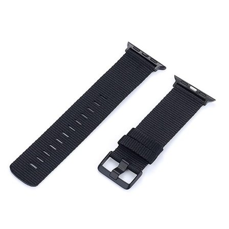 Apple Watch Series 6 / 5 44mm woven design watch band - Black