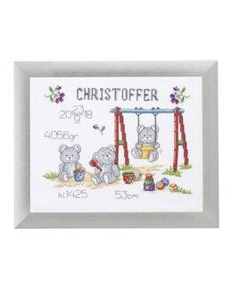 Stickpackung Bild Teddys - Vervaco