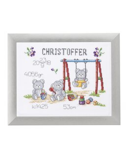 Stickpackung Bild Teddys