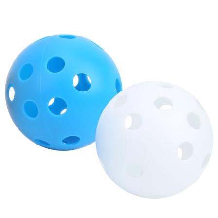 72MM 26 Hål Golf Träningshåliga Plastbollar Luftflödesbollar för Svingträning