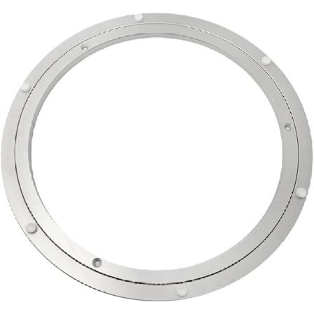 Metallinen pyörivä alusta ruokapöydälle, kääntölevy raskaan kuorman tuella ja tasaisella hiljaisella toiminnalla, Lazy Susan -laakeri