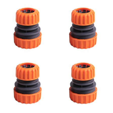 4-Pack Vattenrörskoppling - 3/4" till 1" Plast Reparationskoppling