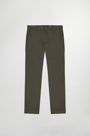 NN.07 Theo 1420 Chino Herren Grün Bio-Baumwolle