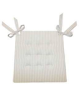 Istuintyyny Anna raidallinen 1 kpl Pellava