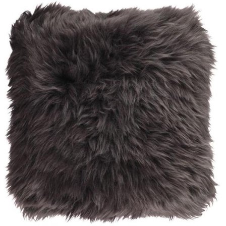 Natures Collection Pute Saueskinn New-Zealand Walnut_50x50cm