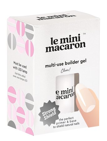 Le Mini Macaron Multi-Use Builder Gel, Clear - Nude - 8.5 ML 8 cm