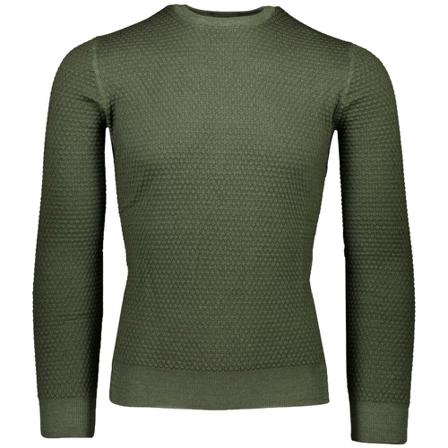 Gran Sasso, Jersey Groen, Heren, Maat:S,wol