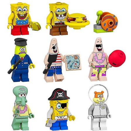 Paavo Pesusieni Rakennuspalikat Nuket Mustekala Br Lähetetty Iso Tähti Lasten Koottavat Minifiguurilelut S