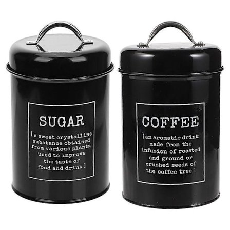 2 st Sockerdosa Mjölkpulverburk Metall Kaffeburk Återanvändbar Pulverbehållare Kök Kaffeburk