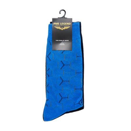 PME Legend Socks 2-Pack , Blauw , Heren , Maat: M Sokken
