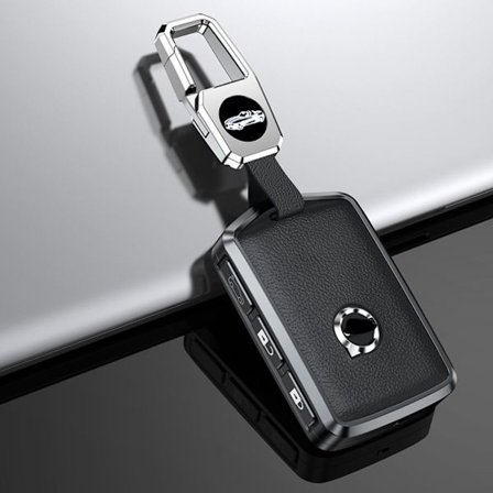 Bilnøglekasse Nøglekasse Cover GRÅ MED NØGLERINGS GRÅ MED