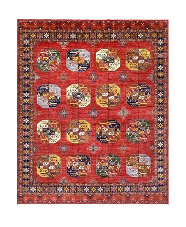 245X297 Tappeto Kunduz Orientale (Lana, ) Carpetvista