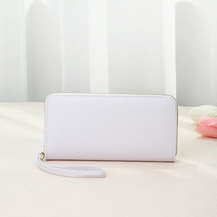 Kvast lommebok Clutch veske HVIT L