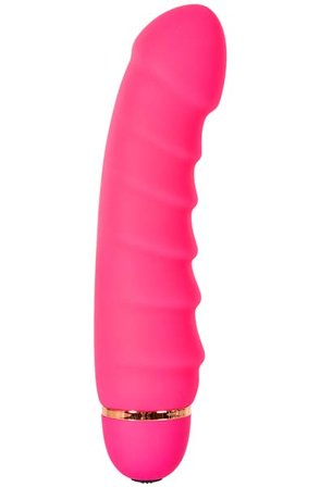 Kjøp Pink Amazing Ribbed Vibrator - Vibrator | God pris