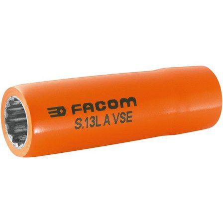 Facom S.16LAVSE Hylsa 16mm, 1/2", 12k, 1000V, lång, Handverktyg