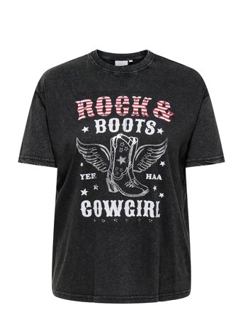 ONLY Carmakoma | Cartico Life Ss Relaxed O-Neck Tee Jrs | 50-52