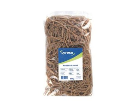 LYRECO Gummiband 180x2mm - Lyreco - Emballage och lagerutrustning - Bindgarn gummiband och stift - Gummiband