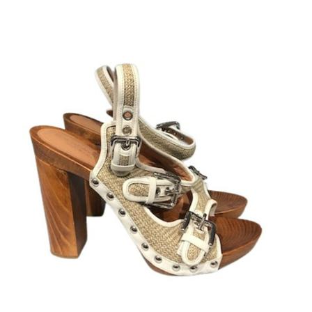 Dolce & Gabbana Pre-owned Pre-owned Sandalen , Beige , Dames , Maat: 37 EU