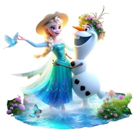 Barnrum Frozen Affisch A4