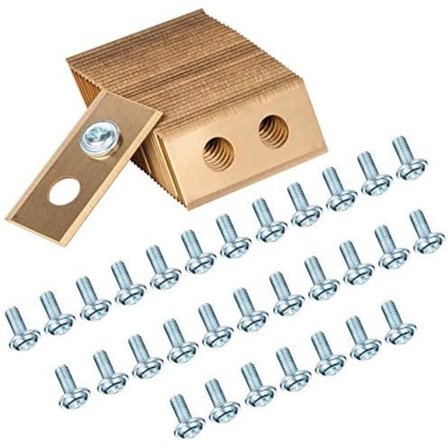 30 titanium knive, udskiftningsklinger til robotplæneklippere, klipperblade