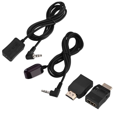 Infrarød fjernkontroll forlenger IR Repeater Emitter Receiver Kit med HDMI-grensesnitt