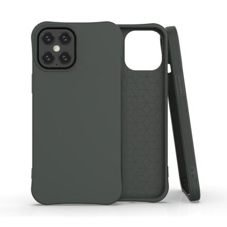 Iphone 12 Pro Max - Shockproof Matt Tpu Skal - Mörk Grön Darkgreen Mörk Grön
